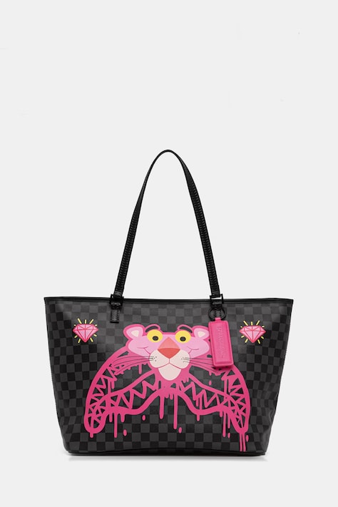 Sprayground torebka damska z imitacji skóry szara 910T8960NSZ