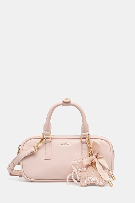 Aldo torebka crossbody damska z imitacji skóry LUNABELLE różowa 14217248