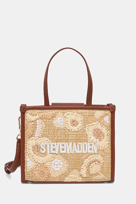 Steve Madden torebka crossbody damska pleciona Bdecor-E brązowa SM13002536