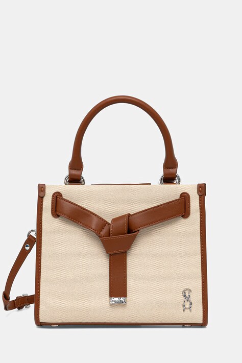 Steve Madden torebka crossbody damska Bcolly beżowa SM13002505