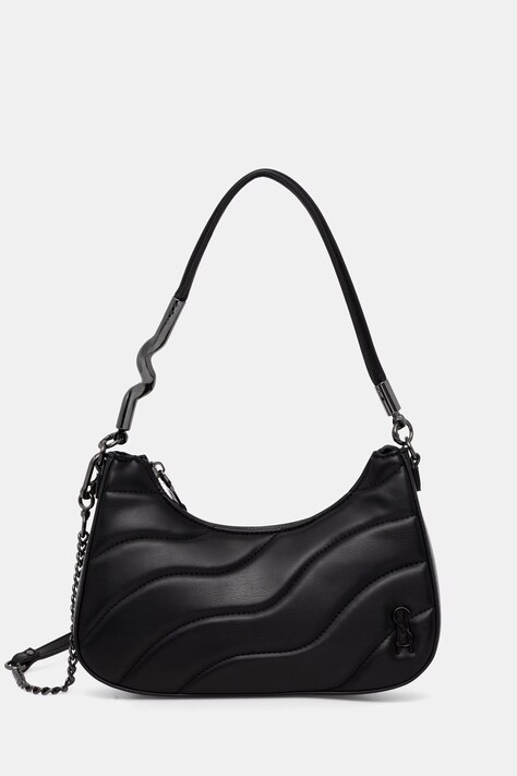 Steve Madden torebka crossbody damska z imitacji skóry Bazura czarna SM13002367