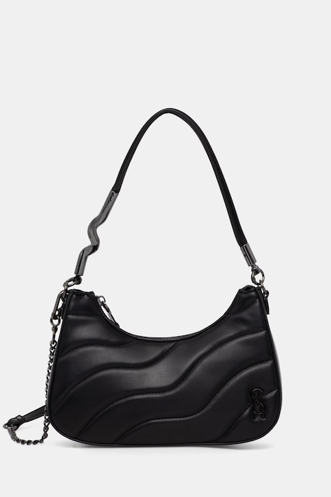 Steve Madden torebka crossbody damska z imitacji skóry Bazura czarna SM13002367