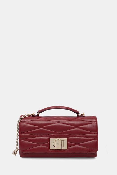 Furla torebka crossbody damska skórzana bordowa WE00798.BX3548.CGQ00
