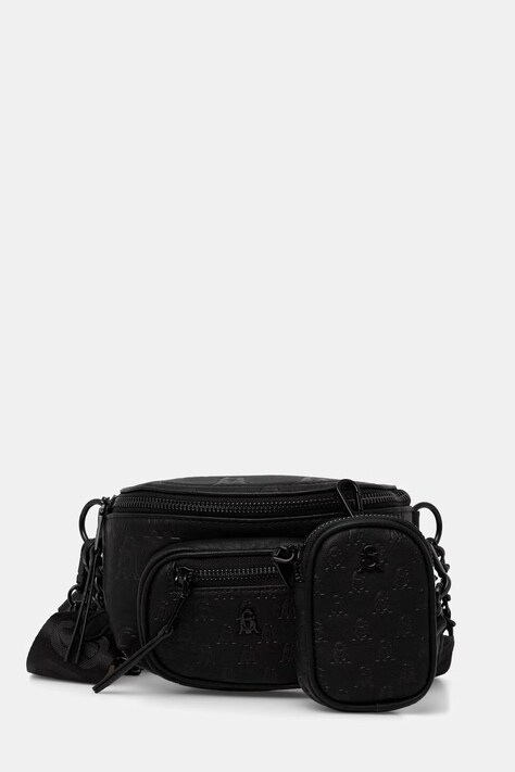 Steve Madden torebka crossbody damska z imitacji skóry Bette czarna SM13001833
