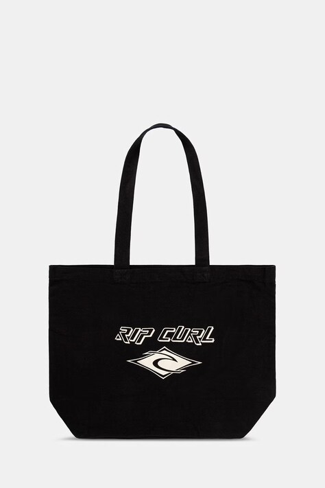 Rip Curl torebka shopper damska bawełniana CLASSIC SURF czarna 035WSB
