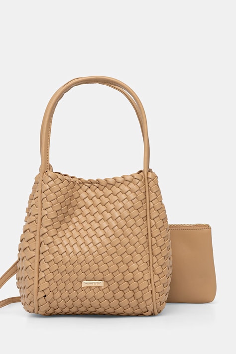 Aldo torebka crossbody damska z imitacji skóry AVIMA beżowa 14336876