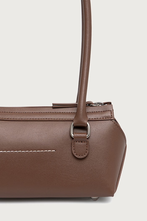 MM6 Maison Margiela Torebka bagietka damska skórzana czarna SB6ZH0039.P9061