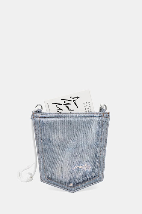 MM6 Maison Margiela torebka crossbody damska niebieska SB6ZH0038.P9060