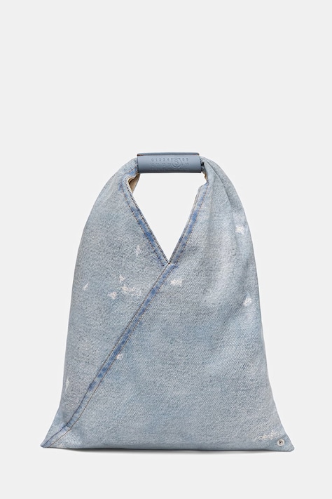 MM6 Maison Margiela torebka shopper damska niebieska S54WD0043.P9060