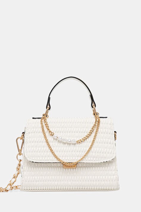 Aldo torebka crossbody damska z imitacji skóry KAASIEN biała 14077765