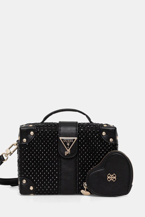 Guess torebka kolor czarny J6RZ00 WK610