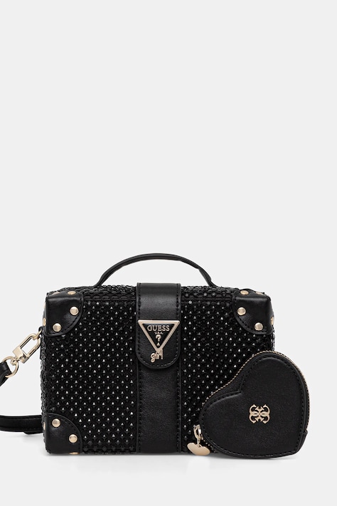 Guess torebka kolor czarny J6RZ00 WK610