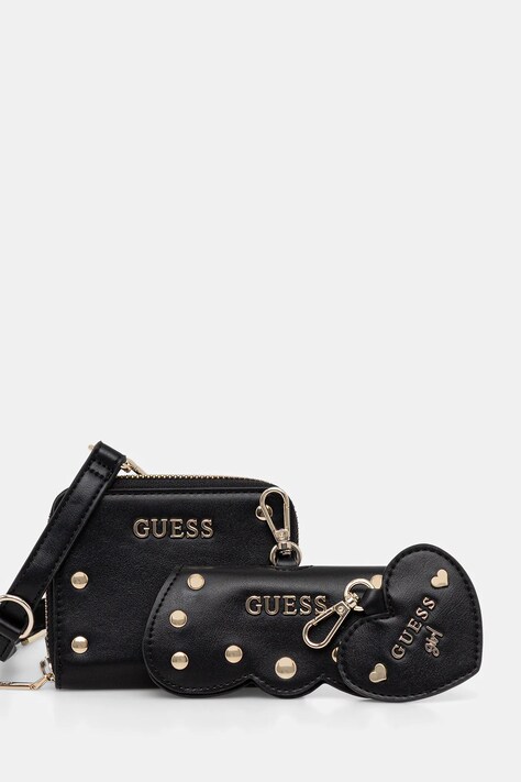 Guess torebka dziecięca kolor czarny J6RZ19 WK570