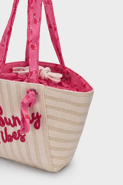 Mayoral torba plażowa dziecięca kolor beżowy 10208