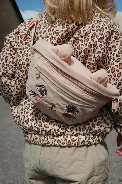 Konges Sløjd nerka JUNO KITTY BUMBAG kolor różowy KS104881