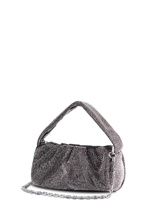 Παιδική τσάντα Patrizia Pepe M017 χρώμα: μαύρο, 7B0024