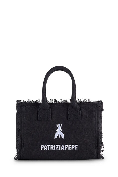 Παιδική τσάντα Patrizia Pepe A040 χρώμα: μαύρο, 7B0022