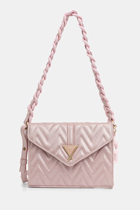 Guess torebka kolor różowy J6GZ06 W4090