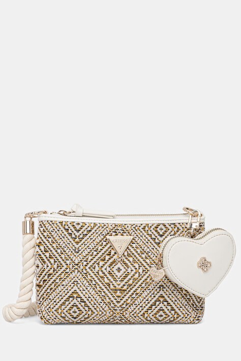 Guess torebka crossbody dziecięca beżowa J6GZ09 WO700