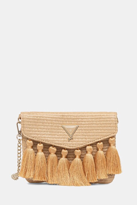 Guess torebka crossbody dziecięca beżowa J6GZ17 WO680