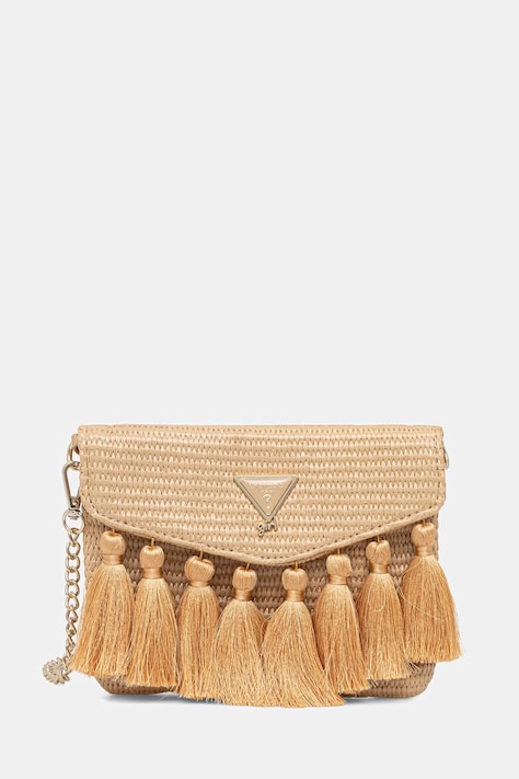 Guess torebka crossbody dziecięca beżowa J6GZ17 WO680