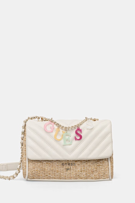 Guess torebka crossbody dziecięca beżowa J6GZ18 WH860
