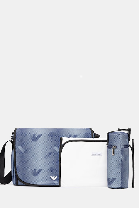 Emporio Armani torba do wózka z funkcją przewijania kolor niebieski EB000407 AF21523