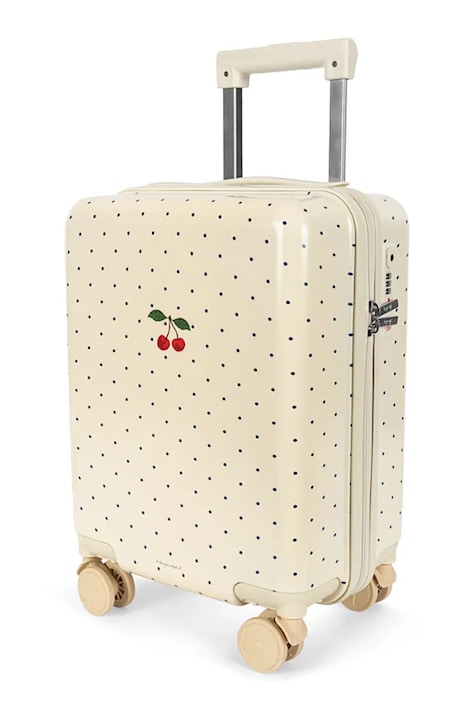 Detský kufrík Konges Sløjd TRAVEL SUITCASE béžová farba, KS105110