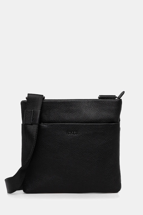 Joop! saszetka skórzana kolor czarny 4140006306