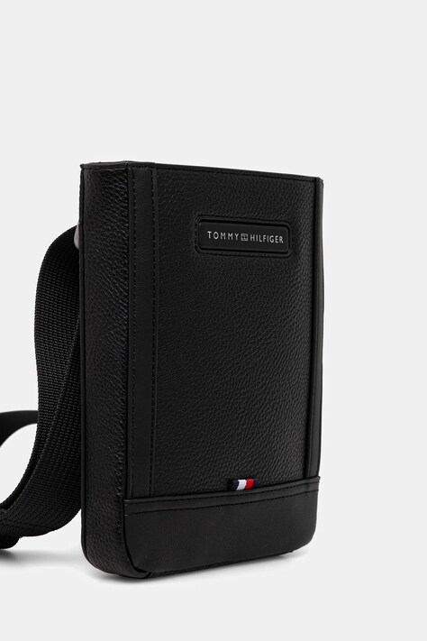 Tommy Hilfiger saszetka kolor czarny AM0AM14012
