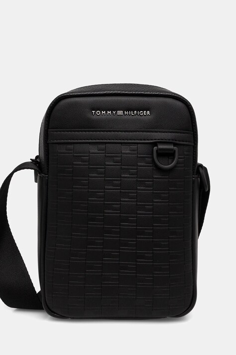 Tommy Hilfiger saszetka kolor czarny AM0AM14019