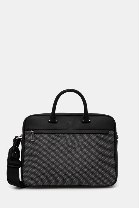 BOSS torba Ray_MN_S doc case kolor czarny 50558203