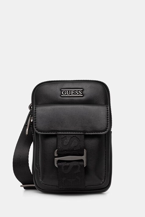 Guess saszetka BOSTON kolor czarny HMBOCA P6142