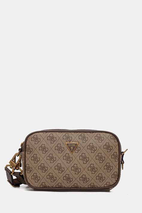 Σακίδιο Guess MILANO χρώμα: καφέ, HMMILO P6150