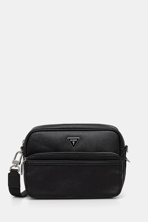 Guess saszetka MILANO kolor czarny HMMISA P5422