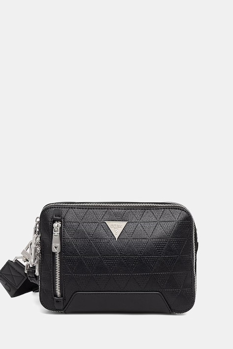 Σακίδιο Guess TORINO χρώμα: μαύρο, HMTOTE P6139