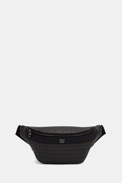 HUGO borsetă pentru bărbați Quantic_M_Bumbag neagră 50558372