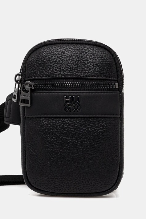Malá taška HUGO Quantic_Mini Xbody čierna farba, 50558410