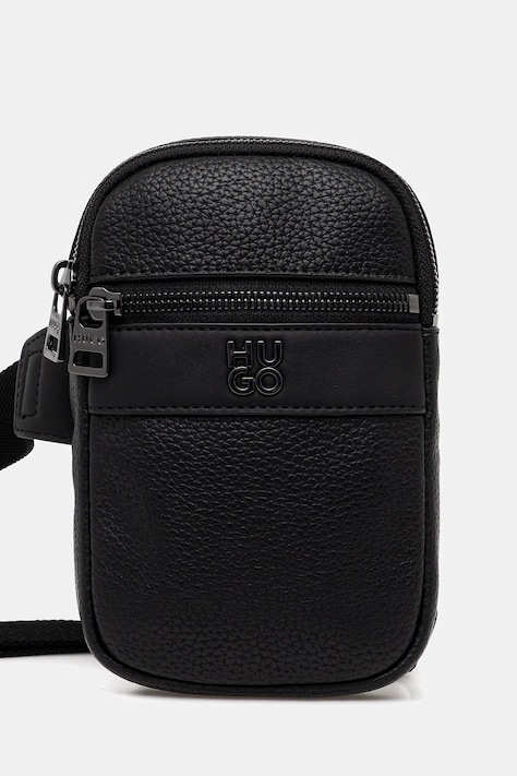 Malá taška HUGO Quantic_Mini Xbody čierna farba, 50558410