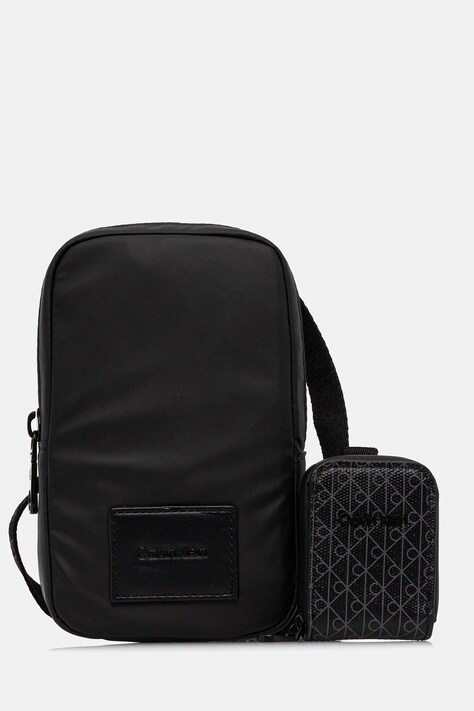 Calvin Klein saszetka kolor czarny LV04D1115G