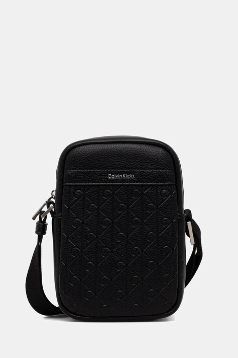 Calvin Klein saszetka kolor czarny LV04D3228G