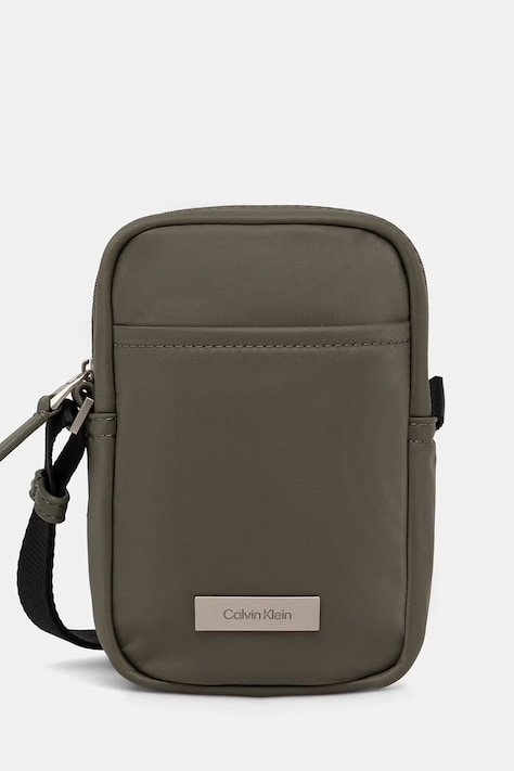 Σακίδιο Calvin Klein χρώμα: πράσινο, LV04D3233G