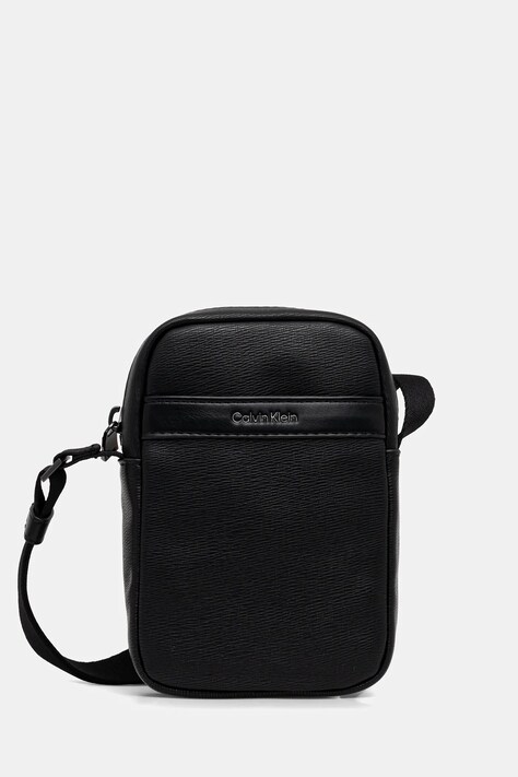 Calvin Klein saszetka kolor czarny LV04D3322G