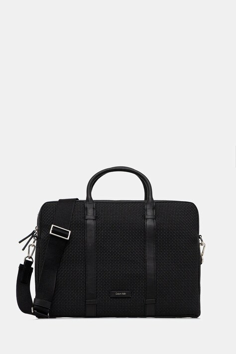 Calvin Klein torba na laptopa kolor czarny LV04D3207G
