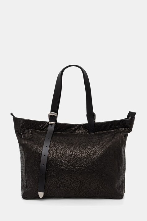 AllSaints torba skórzana kolor czarny M091XD