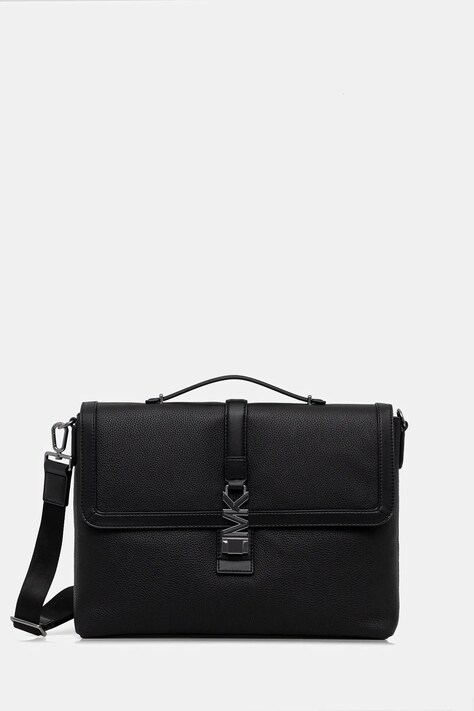 Michael Kors torba skórzana kolor czarny 33R6LHDA9L