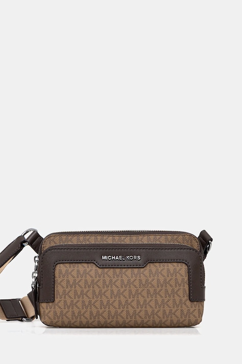 Michael Kors saszetka kolor brązowy 33R6LBNM1O