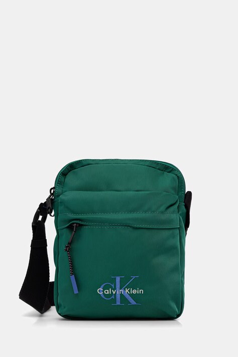 Calvin Klein vrecko pánske zelené LV04D3421G