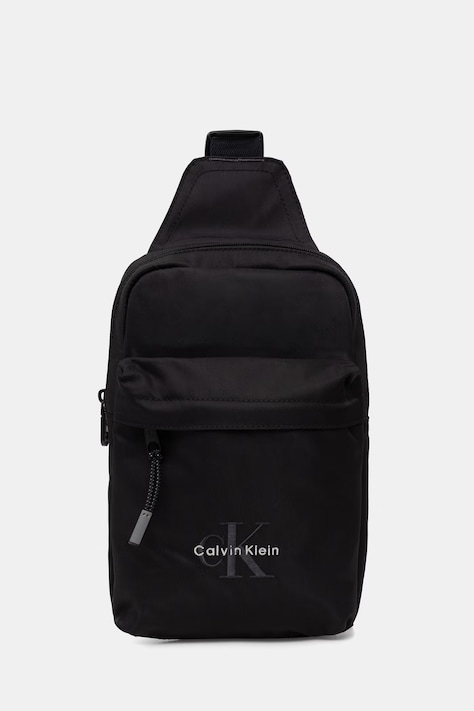 Calvin Klein saszetka na ramię męska czarna LV04D3300G