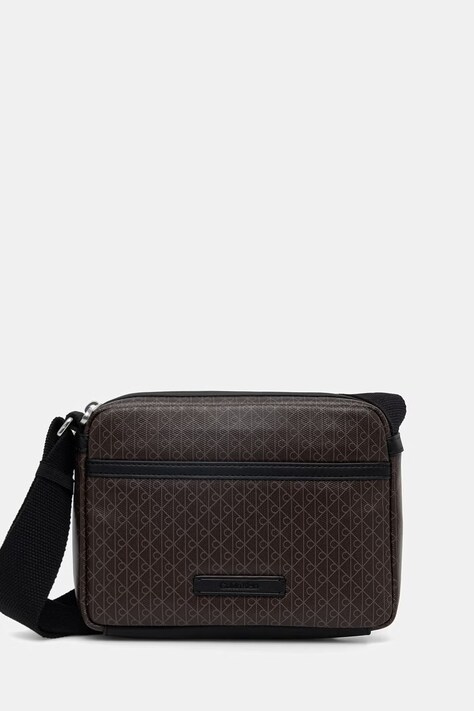 Calvin Klein Φάκελος ανδρικός καφέ LV04D3314G